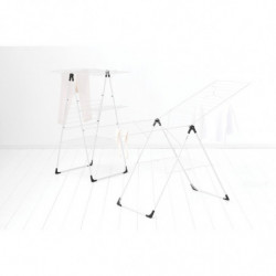 Простор "кула" Brabantia 90300184, 23 м, Лесно сгъване, Регулируем, Бял