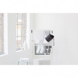Простор "кула" Brabantia 90300184, 23 м, Лесно сгъване, Регулируем, Бял