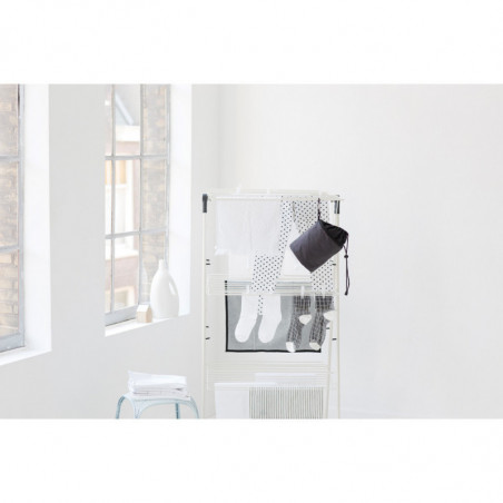 Простор "кула" Brabantia 90300184, 23 м, Лесно сгъване, Регулируем, Бял