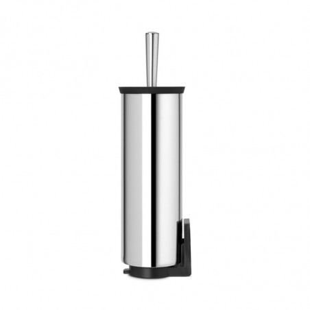 Четка за тоалетна Brabantia Profile 90300284, 43 см, Изцяло покрита четка, Възможност за стенен монтаж, Инокс