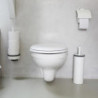Четка за тоалетна Brabantia Profile 90300316, 43 см, Изцяло покрита четка, Възможност за стенен монтаж, Бял
