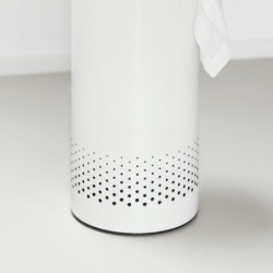Кош за пране Brabantia 90300239, 35 л, Корков капак, Пълнене без отваряне, Вентилационни отвори, Бял