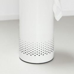 Кош за пране Brabantia 90300241, 60 л, Корков капак, Пълнене без отваряне, Вентилационни отвори, Бял