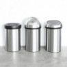 Кош за боклук Brabantia Touch Bin 647245, 60 л, Плавно и безшумно отваряне, Инокс/мат