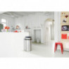 Кош за боклук Brabantia Touch Bin 647245, 60 л, Плавно и безшумно отваряне, Инокс/мат