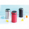 Кош за боклук Brabantia Touch Bin 647249, 60 л, Плавно и безшумно отваряне, Сив