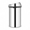 Кош за боклук Brabantia Touch Bin 647245, 60 л, Плавно и безшумно отваряне, Инокс/мат
