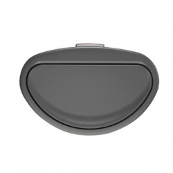 Кош за боклук Brabantia Touch Bin New 649734, 40 л, Безшумно и плавно затваряне, Плосък гръб, Устойчив на пръстови отпечатъци, Инокс/мат