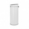 Кош за боклук Brabantia Touch Bin New 649999, 30 л, Безшумно и плавно затваряне, Бял