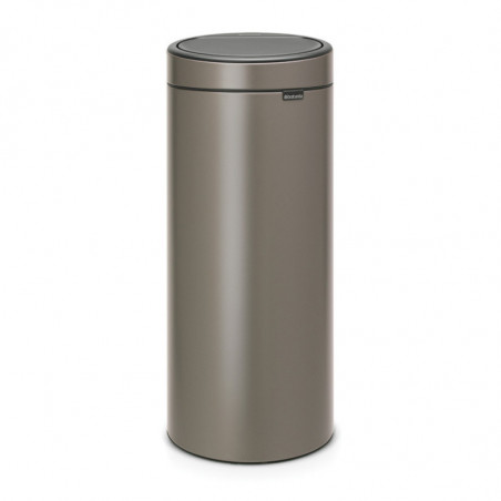 Кош за боклук Brabantia Touch Bin New 650007, 30 л, Безшумно и плавно затваряне, Сив