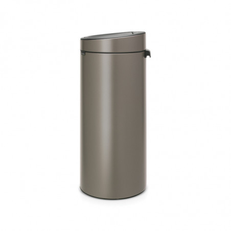 Кош за боклук Brabantia Touch Bin New 650007, 30 л, Безшумно и плавно затваряне, Сив