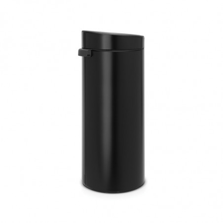 Кош за боклук Brabantia Touch Bin New 650008, 30 л, Безшумно и плавно затваряне, Черен мат