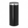 Кош за боклук Brabantia Touch Bin New 650009, 30 л, Безшумно и плавно затваряне, Черен/инокс