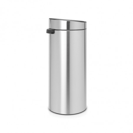 Кош за боклук Brabantia Touch Bin New 650011, 30 л, Безшумно и плавно затваряне, Инокс/мат