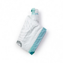 Торбички за кош Brabantia PerfectFit NewIcon 650534, Размер W, 5 л, 20 броя, Бял