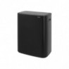 Кош за боклук Brabantia Bo Touch 1001274, 60 л, Плавно и безшумно отваряне, Голям отвор, Устойчив на отпечатъци, Черен/мат