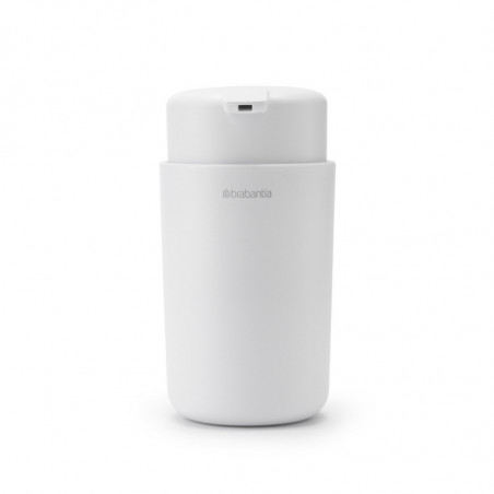 Дозатор за течен сапун Brabantia ReNew 1003134, 250 мл, Нехлъзаща основа, Без прокапване, Бял