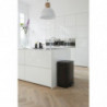 Кош за боклук Brabantia Bo Pedal 1003191, 2x30 л, Плавно затваряне, Противоплъзгаща основа, Черен