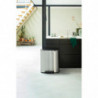 Кош за боклук Brabantia Bo Pedal 1003192, 2x30 л, Плавно затваряне, Противоплъзгаща основа, Устойчив на пръстови отпечатъци, Инокс/мат