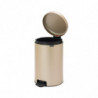 Кош за боклук с педал Brabantia NewIcon 1003205, 20 л, Плавно затваряне, Противоплъзгаща основа, Златен металик