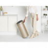 Кош за боклук Brabantia Touch Bin New 1003221, 30 л, Безшумно и плавно затваряне, Златен металик
