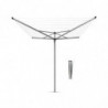 Външен простор Brabantia TopSpinner 1003461, 50 м, Метален шиш за вкопаване, Резистентен на корозия, Инокс