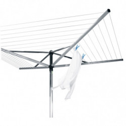 Външен простор Brabantia TopSpinner 1003461, 50 м, Метален шиш за вкопаване, Резистентен на корозия, Инокс