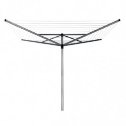 Външен простор Brabantia TopSpinner 1003461, 50 м, Метален шиш за вкопаване, Резистентен на корозия, Инокс