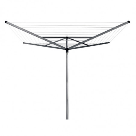 Външен простор Brabantia TopSpinner 1003461, 50 м, Метален шиш за вкопаване, Резистентен на корозия, Инокс