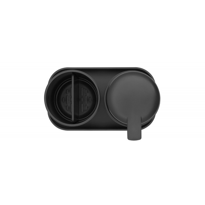 Комплект аксесоари за баня Brabantia ReNew 1003491, 3 части, 250 мл, Устойчиви на корозия, Тъмносив