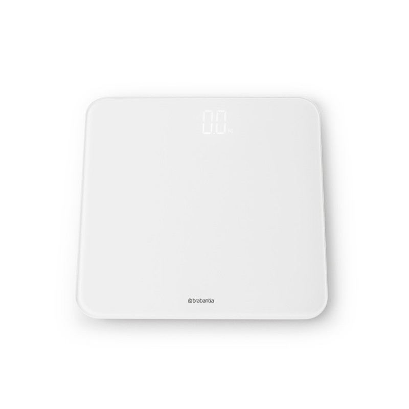 Електронен кантар Brabantia ReNew 1003496, До 180 кг, LCD дисплей, Противоплъзгаща основа, Бял