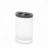 Кош за пране Brabantia Selector 1003787, 55 л, 2 отделения, Вентилационни отвори, Пълнене без отваряне, Бял