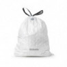 Торбички за кош Brabantia PerfectFit Bo 1004145, Размер M, 60 л, 10 броя, Бял