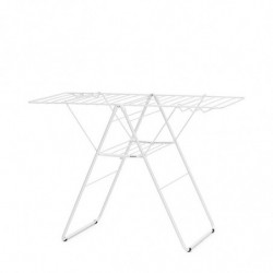 Сушилник за дрехи Brabantia Hangon 1004164, 20 м, 6 закачалки, Регулируем, Заключване за деца, Бял