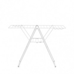 Сушилник за дрехи Brabantia Hangon 1004164, 20 м, 6 закачалки, Регулируем, Заключване за деца, Бял