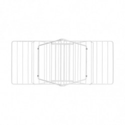Сушилник за дрехи Brabantia Hangon 1004164, 20 м, 6 закачалки, Регулируем, Заключване за деца, Бял