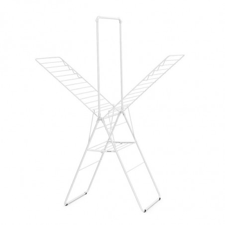 Сушилник за дрехи Brabantia Hangon 1004170, 25 м, 8 закачалки, Заключване за деца, Допълнителен прът, Бял