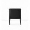 Кош за пране Brabantia Bo 1004175, 60 л, Пълнене без отваряне, Вентилационни отвори, Регулируеми крачета, Черен