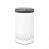 Кош за пране Brabantia 1004179, 60 л, Пластмасов капак, Пълнене без отваряне, Вентилационни отвори, Бял