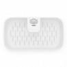 Органайзер за душ Brabantia ReNew 1004187, 7.5х13.3х24.4 см, Дъно с отвори за вода, Устойчивост на корозия, Бял