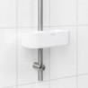 Органайзер за душ Brabantia ReNew 1004187, 7.5х13.3х24.4 см, Дъно с отвори за вода, Устойчивост на корозия, Бял