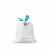 Торба за кош Brabantia PerfectFit NewIcon N 1005489, Размер W, 5 л, 40 бр, Бял