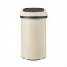 Кош за боклук Brabantia Touch Bin 1005510, 60 л, Плавно и безшумно отваряне, Бежов