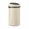 Кош за боклук Brabantia Touch Bin 1005510, 60 л, Плавно и безшумно отваряне, Бежов