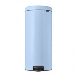 Кош за боклук с педал Brabantia NewIcon 1005540, 30 л, Плавно затваряне, Противоплъзгаща основа, Светлосин
