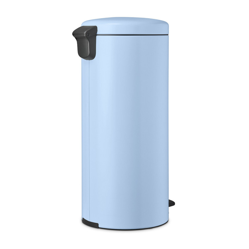 Кош за боклук с педал Brabantia NewIcon 1005540, 30 л, Плавно затваряне, Противоплъзгаща основа, Светлосин