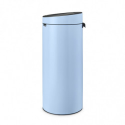 Кош за боклук Brabantia Touch Bin New 1005545, 30 л, Безшумно и плавно затваряне, Син