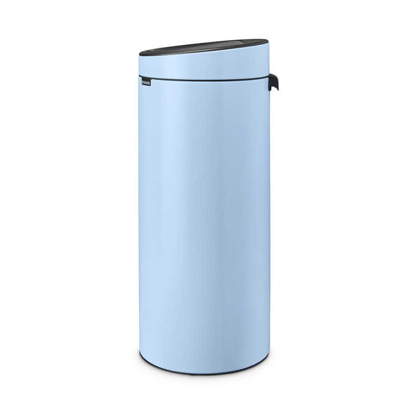 Кош за боклук Brabantia Touch Bin New 1005545, 30 л, Безшумно и плавно затваряне, Син