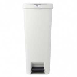 Кош за боклук с педал Brabantia StepUp 1005556, 40 л, Екологични материали, Голям отвор, Светлосив