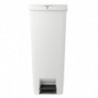 Кош за боклук с педал Brabantia StepUp 1005556, 40 л, Екологични материали, Голям отвор, Светлосив